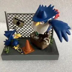 ポケモンの街　夜の路地裏　フィギュア　ドンカラス　ヤミカラス