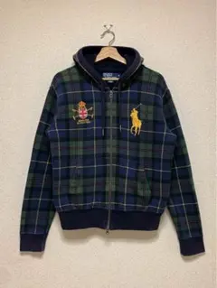 Polo by Ralph Lauren ビッグポニー パーカー チェック