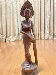骨董品✨木製女性像彫刻✨昭和レトロ 骨董品✨木製女性像彫刻✨昭和レトロ 2025年最新】木彫り 女性像