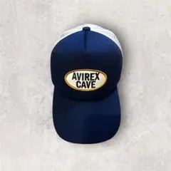 AVIREX メッシュキャップ　USAワッペンデザイン