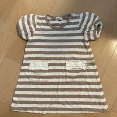 ブランシェス　ワンピース　半袖　110