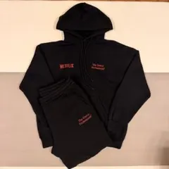 希少XXL】最終値下ennoy × Netflix パーカー上下 ステッカー有 - メルカリ
