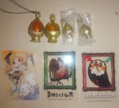 巴マミ希少ソウルジェムストラップ・めじるしアクセサリー他まどマギまとめ売り