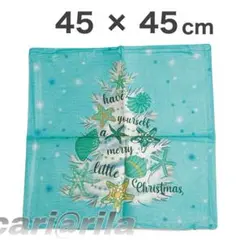 クッションカバー 45×45cm 海のクリスマスツリー 海のホリデー ソファー用