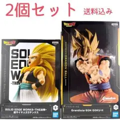 【2点セット】 ドラゴンボール 孫悟空 ゴテンクス THE出陣 グランディスタ
