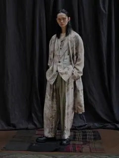 ZIGGY CHEN 23SS 総柄　ジャケット　ほぼ未使用　正規品のサムネイル