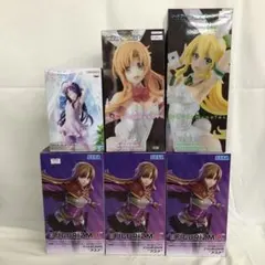 VF5170 未開封 ソードアート・オンライン アスナ リーファ ユウキ 6個