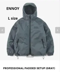 LサイズPROFESSIONAL PADDED SETUP (GRAY)