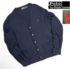 美品 90s 00s POLO By Ralph Lauren カーディガン L