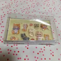 AMUSE ぷっくりんちょシール 柴犬 犬 ステッカー