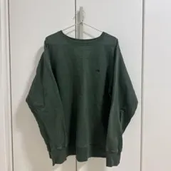 THE NORTH FACE ダークグリーン トレーナー
