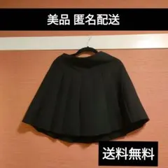 Honeys 黒プリーツスカート 美品 M