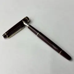 ジャンク品】モンブラン マイスターシュテュック 万年筆 ボルドー 18K
