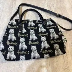 ハロッズ　犬柄　トートバッグのサムネイル