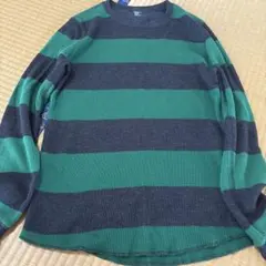 GAP サーマル ボーダー ロンT ロングスリーブTシャツ XL 長袖 00s 