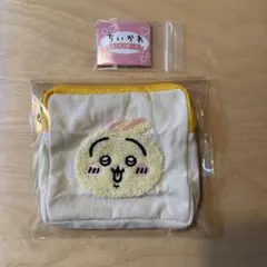 ちいかわもこもこポーチ　ウサギ