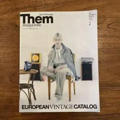 Them magazine 2023年春号 euro vintage 古着