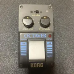 KORG OCT-1 オクターバーエフェクター 1985 Korg Octaver OCT-1 Guitar Effects Pedal Near-Mint w