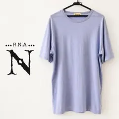 RNA-N 半袖Tシャツ M ライトブルー オーバーサイズ フレア ルーズサイズのサムネイル