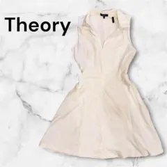 Theory ノースリーブAラインワンピース