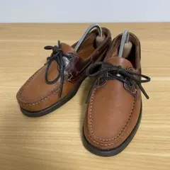 極美品✨ パラブーツ デッキシューズ ローファー ディアスキン バース
