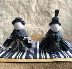 つまみ細工　おひなさま