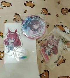ウマ娘 ミホノブルボン CANバッジ アクリルスタンド アクリルキーホルダー