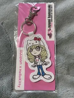 浜崎あゆみ　2008 ayupan x Hello Kitty キーホルダー