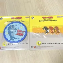 一番くじ トムとジェリー H賞 ラバーアソート コースター 2点セット