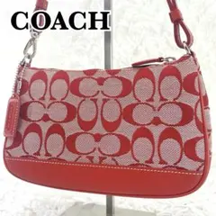 未使用級✨　COACH　コーチ　アクセサリーポーチ　シグネチャー　ワンショルダー