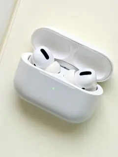 AirPods Pro 本体＋充電ケース 左イヤホン一時的ノイズあり