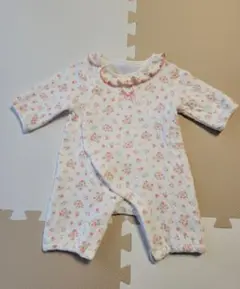 花柄ロンパース 50-60cm