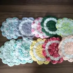 アクリルたわし10枚セット　エコたわし　ハンドメイド⑧