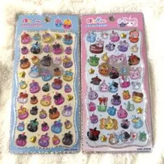 24時間以内発送✿ サン宝石　ほっぺちゃん　2枚セット　プチドロップステッカー