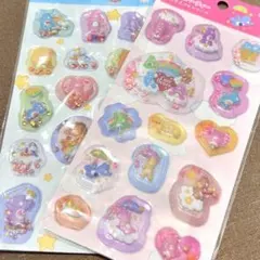 【最終価格‼️】ケアベア ポップデコパーティー わたあめカプセルシール セット