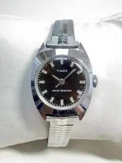 Q377レディース腕時計TIMEX 手巻き 3針 ブラウン ヴィンテージ 稼働のサムネイル