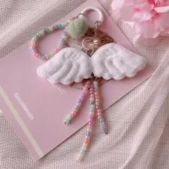 ❁⃘*.゜ジャラジャラ天使なキーホルダー❁⃘*.゜