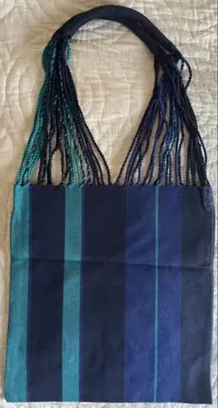 新品　ハンモック　ストライプデザイン ショルダーバッグ