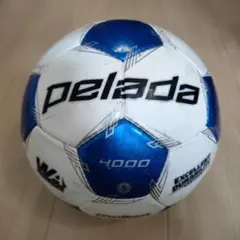 pelada 4000 サッカーボール 5号球 青白のサムネイル
