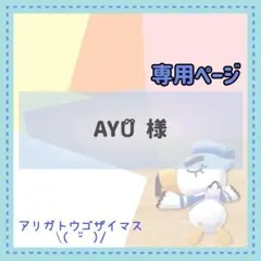 AYUྀིプロフ必見様 リクエスト 2点 まとめ商品