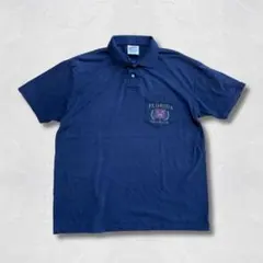 希少 90s Hanes ポロシャツ M ネイビー USA製生地 FLORIDAのサムネイル