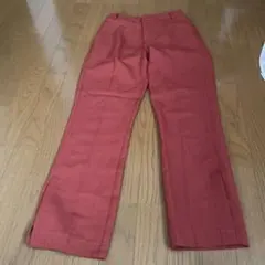 赤 フレアパンツ LOWRYS farm