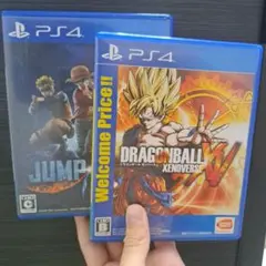 PS4 ソフト 2本セット JUMP FORCE ドラゴンボール ゼノバース