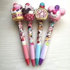 ジャンク品　ディズニースイーツボールペンセットのサムネイル