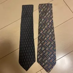 LANVIN ネクタイ 2本セット