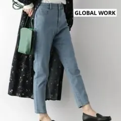 グローバルワーク 美シルエット　デニム　ウツクシルエットデニムスリム　パンツのサムネイル