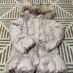 専用TOCCA ベージュ ダウンコート ファー付き　140cm