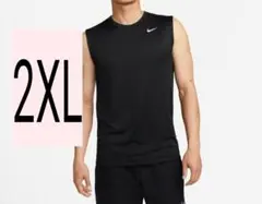 ナイキ NIKE スリーブレス Tシャツ DX0992 黒 2XLサイズ　新品