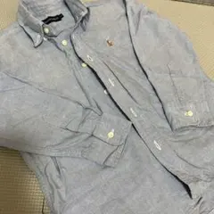 Ralph Lauren 長袖シャツ 110サイズ ブルー