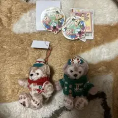 ダッフィー &シェリーメイ　ストラップ　未使用